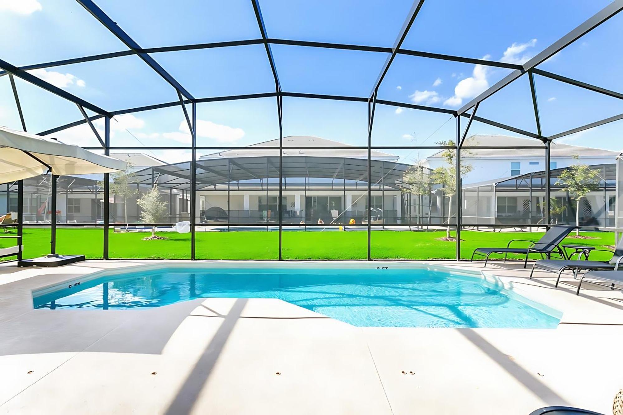 10Br Luxury Home Near Disney W Pool & Games Room Кіссіммі Екстер'єр фото