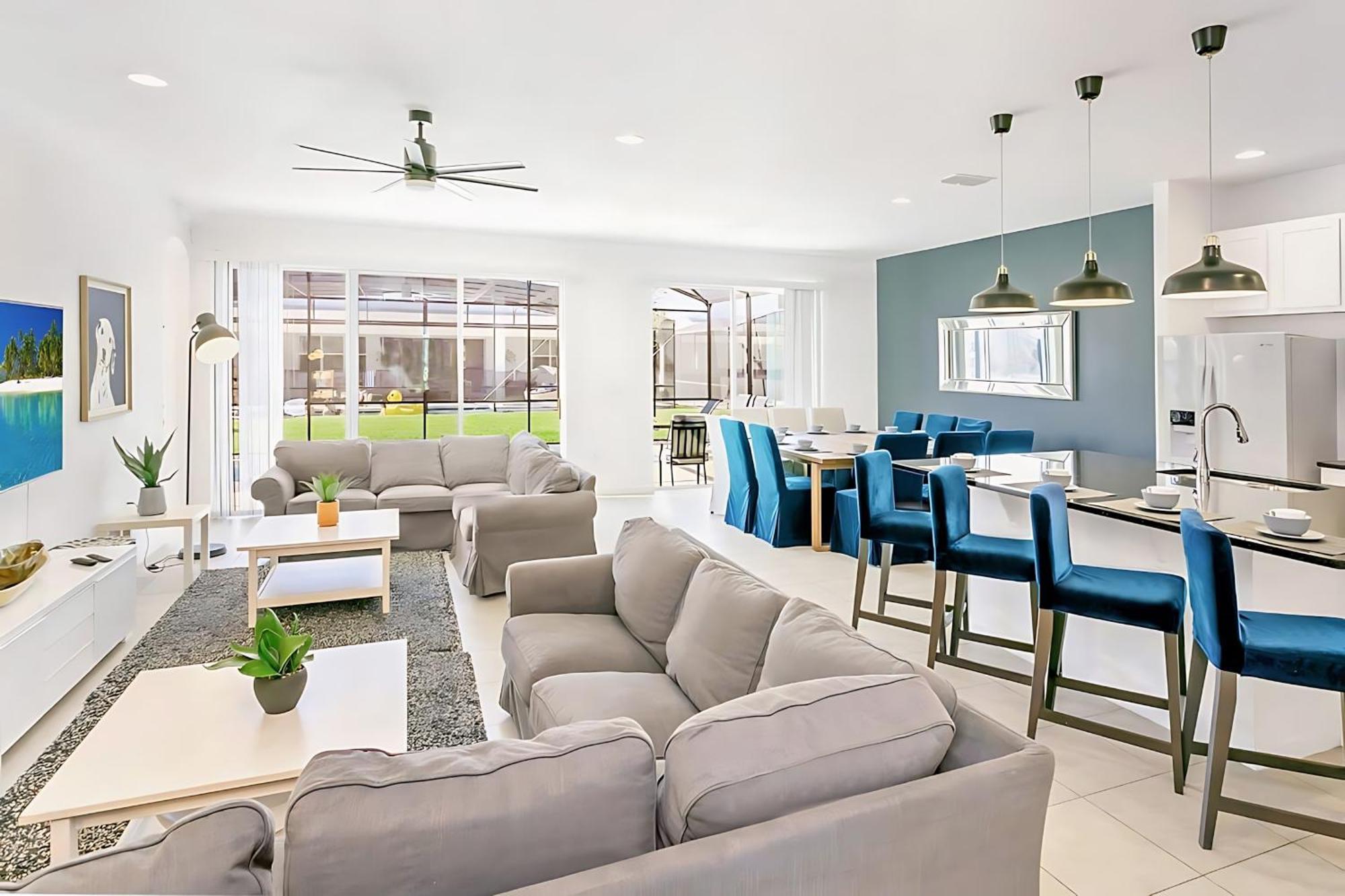 10Br Luxury Home Near Disney W Pool & Games Room Кіссіммі Екстер'єр фото